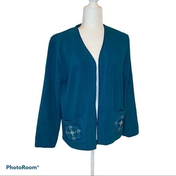 Napa Valley Fleece Zippered Jacket Size XL - Picture 1 of 10